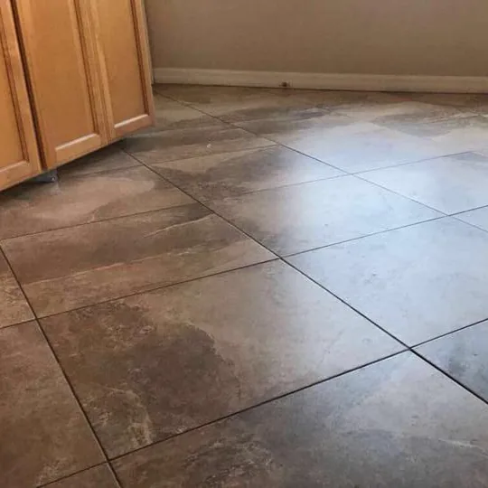 Tile and grout cleaning work by Manny's Carpet